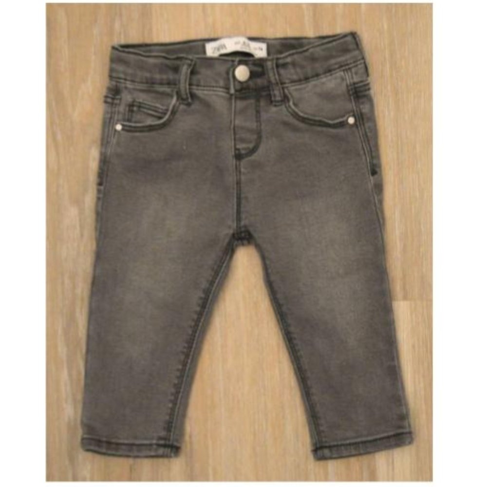 ZARA Baby 6-9 months gray jeans